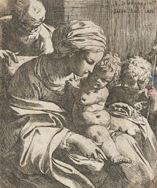Holy Family with Saint John, between 1605 and 1620. Creator: Sisto Badalocchio