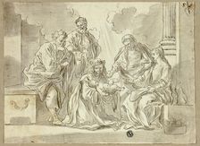 Holy Family with Saints, n.d. Creator: Unknown