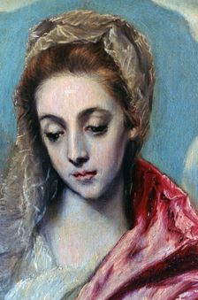 Holy Family with St Anne (detail), c1590-1595. Artist: El Greco