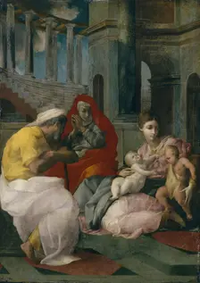 Holy Family with St Elizabeth, 1541. Creator: Francesco Primaticcio