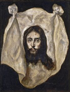 Holy Face of Jesus, between c1586 and c1595. Creator: El Greco