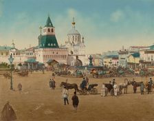 Holy Gate, Kremlin, Moscow, about 1860-1880. Creator: Unknown