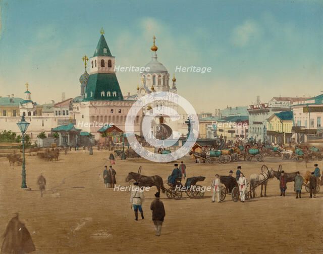 Holy Gate, Kremlin, Moscow, about 1860-1880. Creator: Unknown.