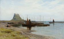 Holy Island Castle, 1880. Creator: George Reid