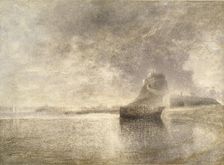 Holy Island Castle, Northumbria, c1882-3. Artist: Alfred William Hunt