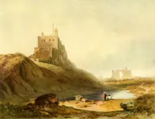 Holy Island c1810, (1946). Creator: John Varley I