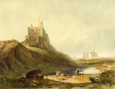 Holy Island c1810, (1946). Creator: John Varley I