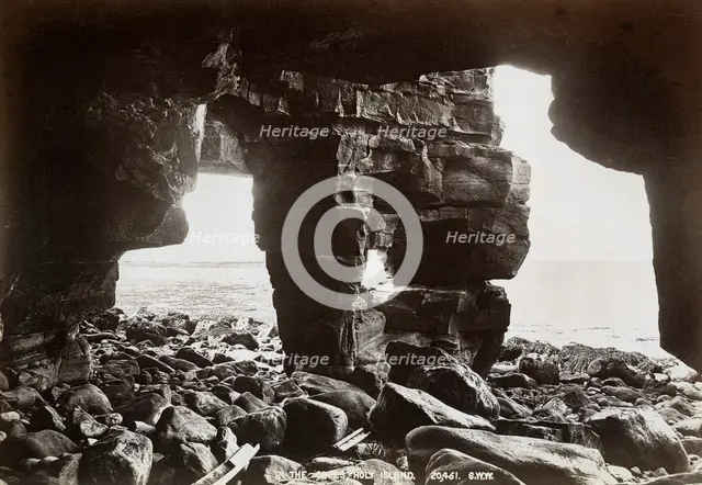 Holy Island, Northumberland, 1890-1910. Artist: George Washington Wilson and Company.