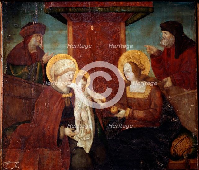 Holy Kinship', c1520. Creator: South German master (16th century).