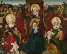 Holy Kinship, late 15th-early 16th century. Creator: Derick Baegert