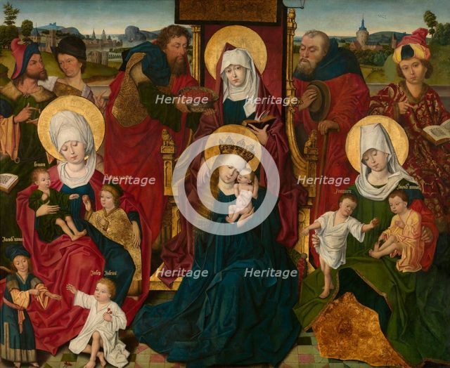 Holy Kinship, late 15th-early 16th century. Creator: Derick Baegert.