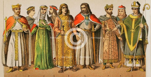 Holy Roman Empire, 1000-1100, (1884). Creator: Unknown.