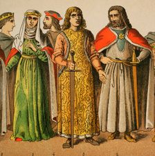 Holy Roman Empire, 1000-1100, (1884). Creator: Unknown