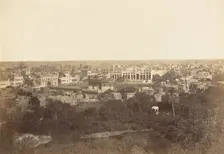 Holy Sikh Tank and Golden Temple at Amritsar, 1858-61. Creator: Unknown