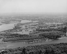 Holyoke and Connecticut River, Holyoke, Mass., c1908. Creator: Unknown
