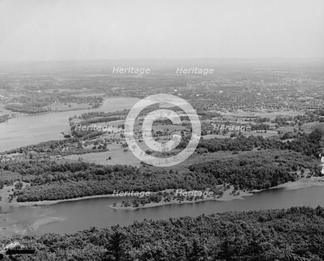 Holyoke and Connecticut River, Holyoke, Mass., c1908. Creator: Unknown.