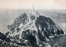 Holyhead - The South Stack, Lighthouse 1895