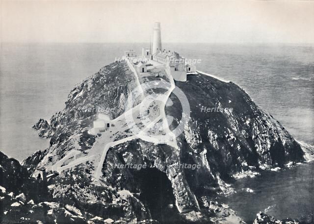 'Holyhead - The South Stack, Lighthouse', 1895. Artist: Unknown.
