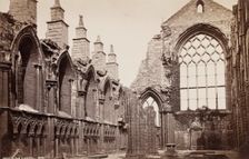 Holyrood Chapel, Edinburgh, 1874. Creator: George Washington Wilson