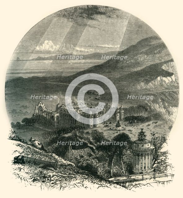 'Holyrood Palace', c1870.