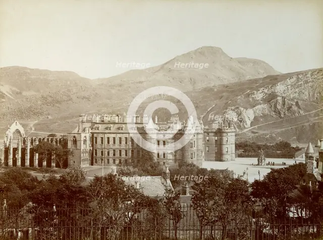 Holyrood Palace, Edinburgh, Scotland, 1887. Artist: Unknown