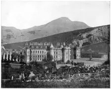 Holyrood Palace, Edinburgh, Scotland, late 19th century. Artist: John L Stoddard