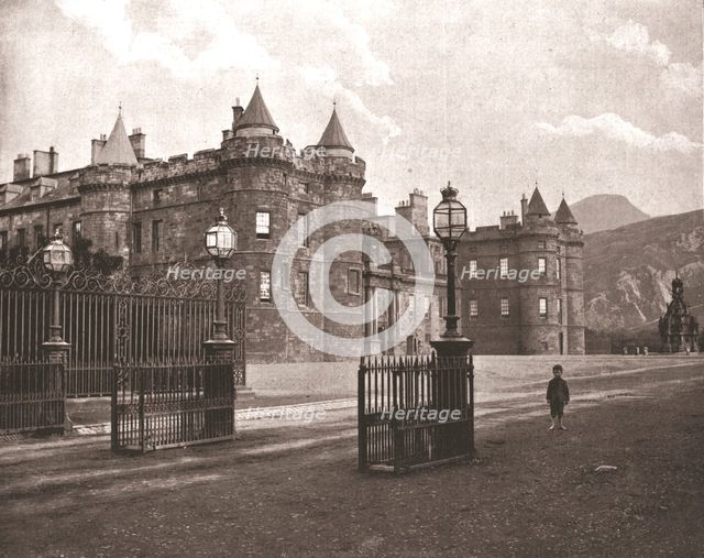 Holyroodhouse, Edinburgh, Scotland, 1894.  Creator: Unknown.