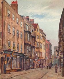 Holywell Street, Looking West Westminster, London, 1882 (1926). Artist: John Crowther