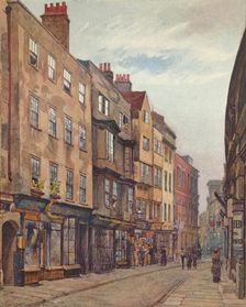 Holywell Street, Looking West Westminster, London, 1882 (1926). Artist: John Crowther