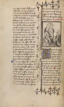 Homage Paid to Richard II; Chronique de Normandie, about 1400-1415. Creator: Unknown