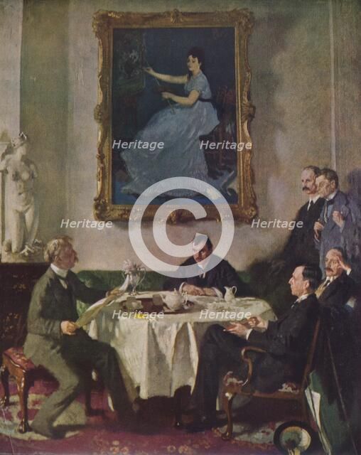 'Homage to Manet', 1909 (1935). Artist: William Newenham Montague Orpen.