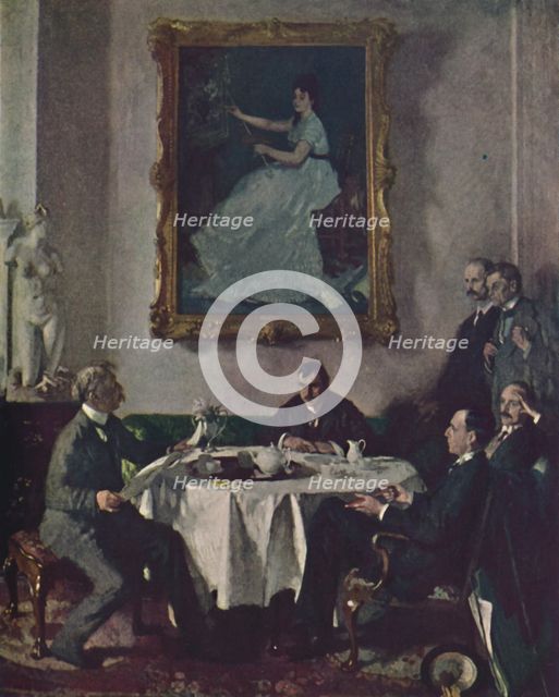 'Homage to Manet', 1909, (c1950). Creator: William Newenham Montague Orpen.