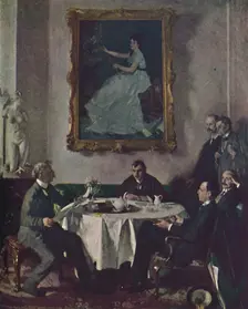 Homage to Manet 1909, (c1950). Creator: William Newenham Montague Orpen