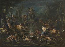 Homage to Pluto , c1735-1739. Creator: Magnasco; Alessandro (1667-1749)