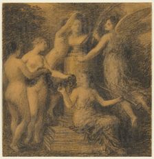 Homage to Rossini, 1902. Creator: Henri Fantin-Latour (French, 1836-1904)