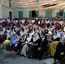 Homage to the Old Age popular festivals organized by public bodies in the town of Manacor in Ma…