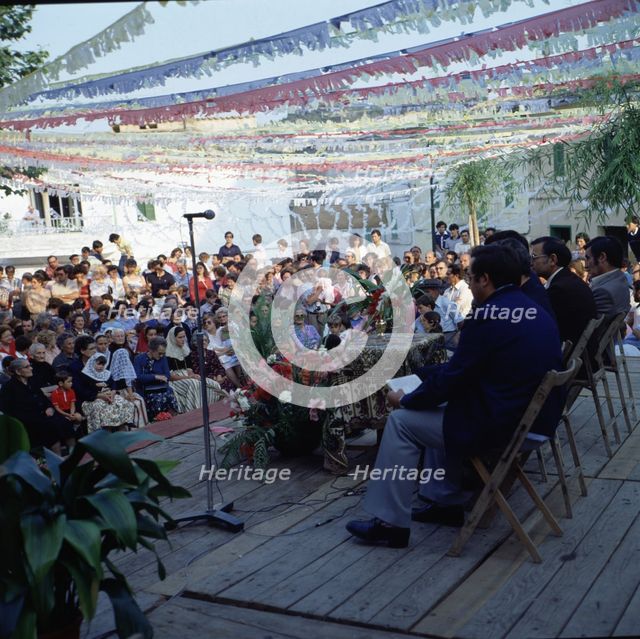 Homage to the Old Age', popular festivals organized by public bodies in the town of Manacor in Ma…