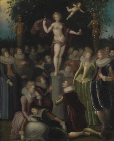 Homage to Venus, 1585-1621. Creators: Louis de Caullery, Pieter Isaacsz
