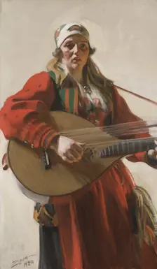 Home Tunes, 1920. Creator: Anders Leonard Zorn