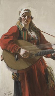 Home Tunes, 1920. Creator: Anders Leonard Zorn