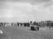 Home-built Cowal 2-seater sports of JW Robertson competing in the RSAC Scottish Rally, 1934. Artist: Bill Brunell