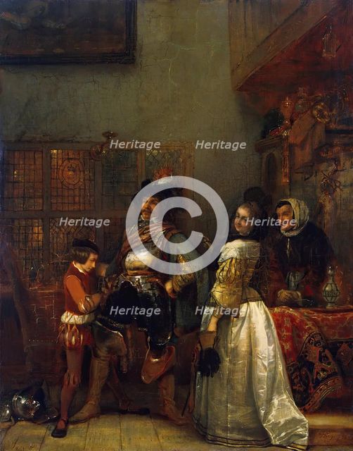 Home-Coming, 1855. Creator: Jan August Hendrik Leys.