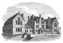 Home for Destitute Boys, Bisley, Surrey, 1869. Creator: Unknown