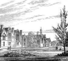 Home for Orphan Boys at Swanley, opened by the Prince and Princess of Wales, 1883. Creator: Unknown