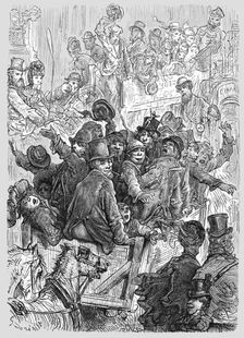 Home from Hampton Court Races 1872. Creator: Gustave Doré