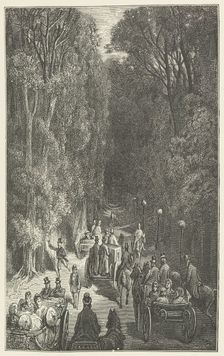 Home - from Holland House, 1872. Creator: Etienne Huyot