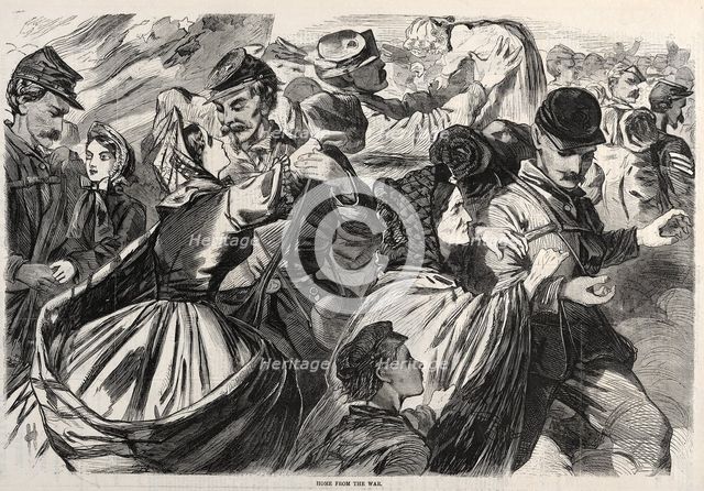 Home from the War, 1863. Creator: Winslow Homer (American, 1836-1910).