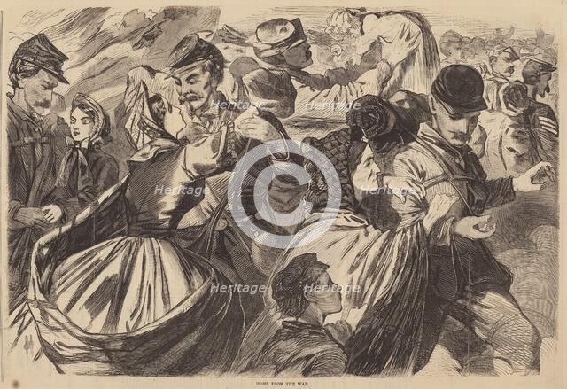 Home from the War, published 1863. Creator: Winslow Homer.