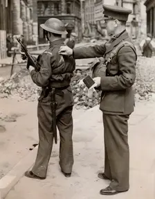 Home Guard exercise, London, World War II, 29 June 1941. Creator: Unknown