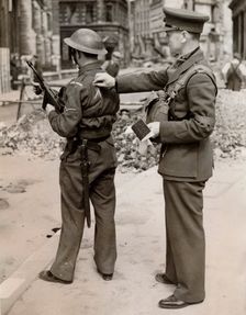 Home Guard exercise, London, World War II, 29 June 1941. Creator: Unknown